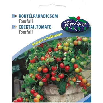 Koktélparadicsom vetőmag csomagolás első fele Koktélparadicsom vetőmag csomagolás első fele