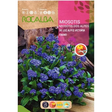 Nefeleljcs kékvirágú "R"