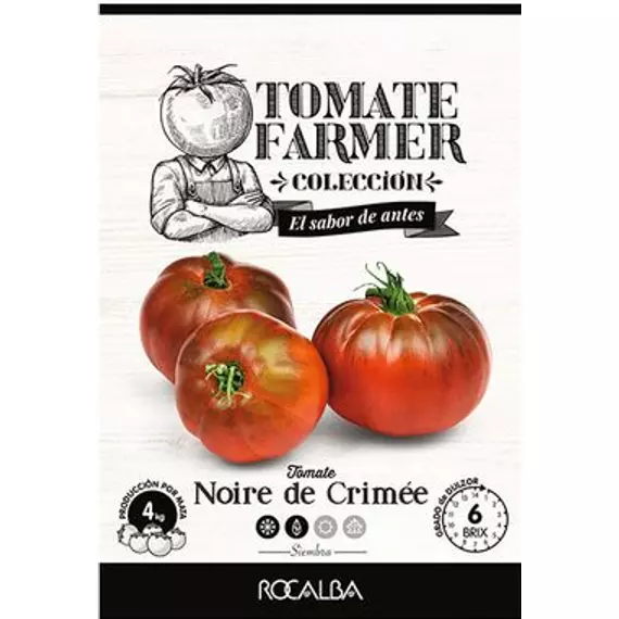 Paradicsom "Noire de Crimée"  Tomate Farmer Coleccion 