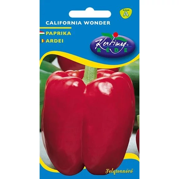 Paprika California Wonder Piros 