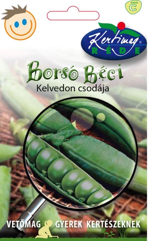 Gyerekkertész Borsó Béci (Kelvedon csodája) 